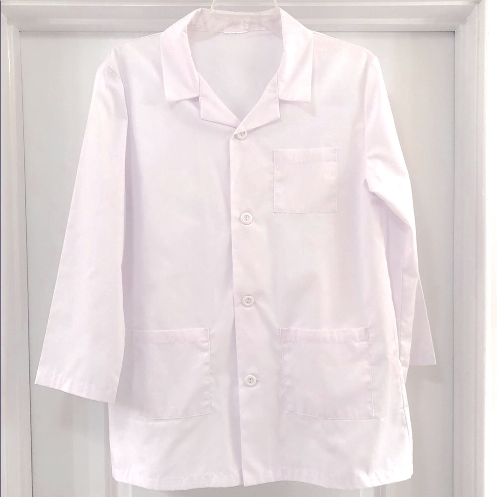 Lab Coat Doctor Costume Size M 10 - 12